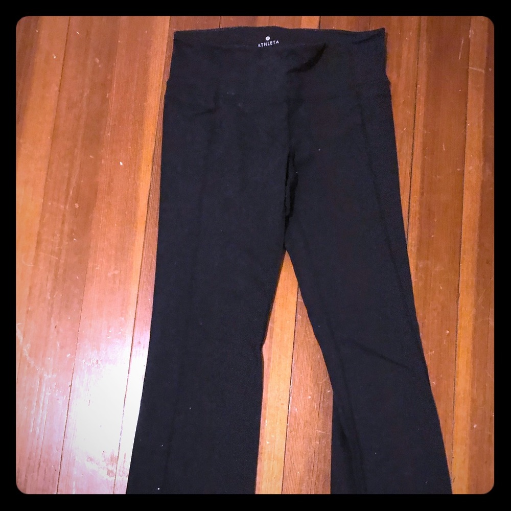 Athleta medium yoga flair pants